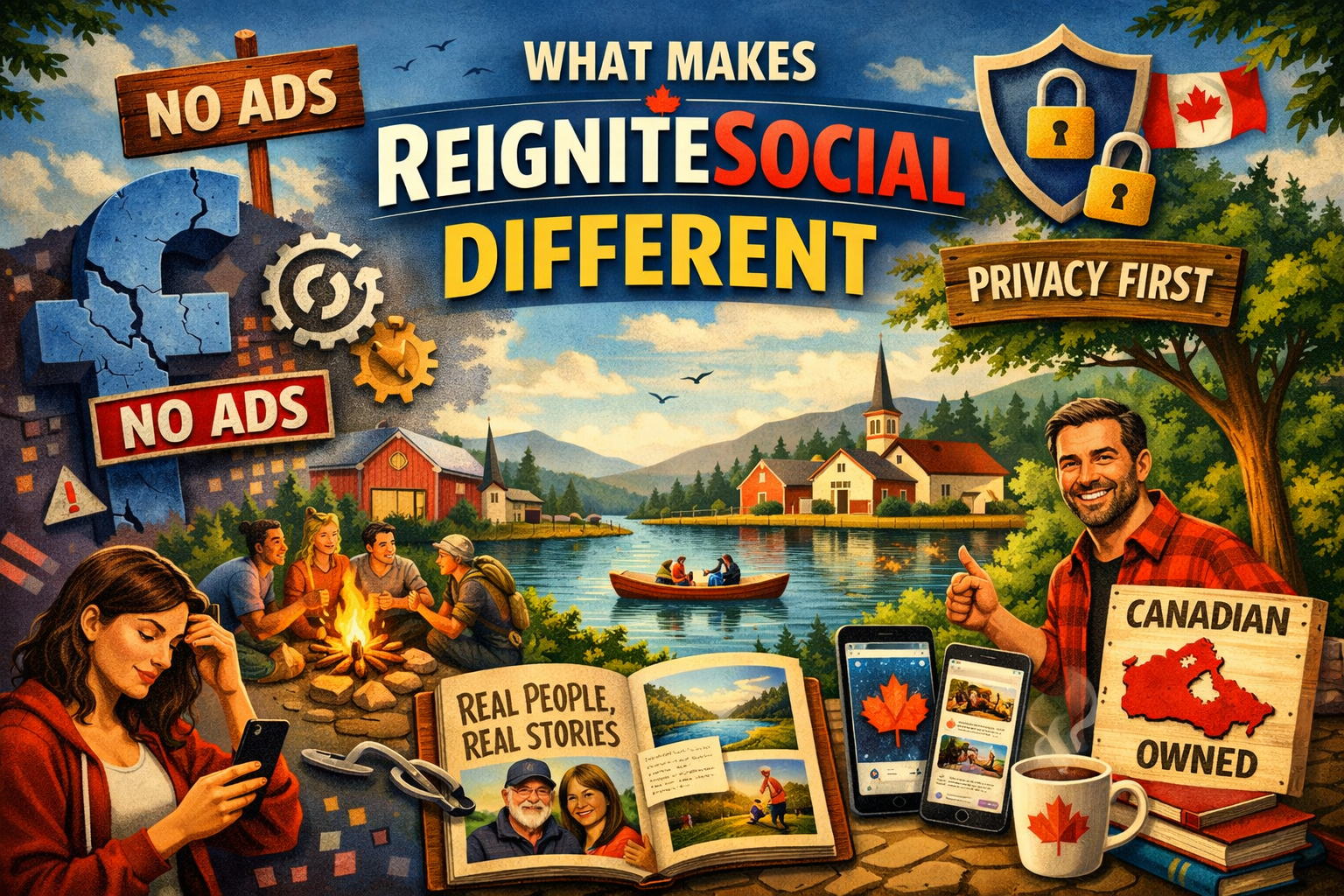 ⭐ Post #2 — What Makes ReigniteSocial Different