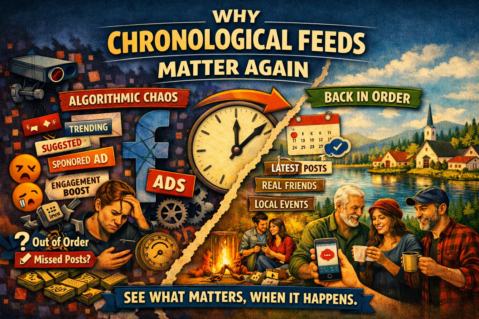⭐ Post #8 — Why Chronological Feeds Matter Again