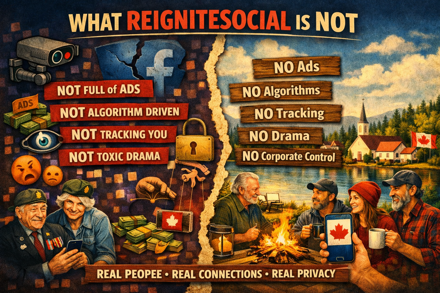 ⭐ Post #12 — What ReigniteSocial Is NOT